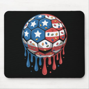 Ice Cream Drip Män Kvinnor Spel Amerikansk Usa Fla Musmatta