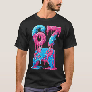 Ice Cream Drip TV-spelskontroll Spelande 6 7 T Shirt