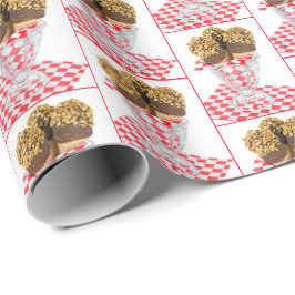Ice Cream Drumsticks in Glass Presentpapper