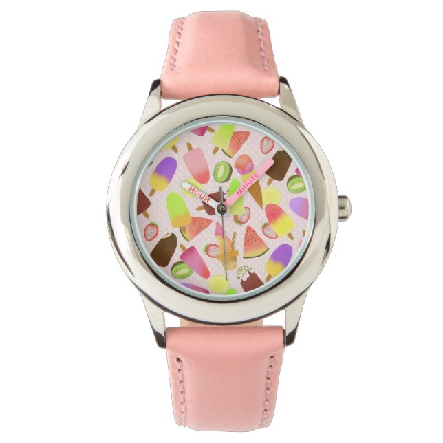Ice Cream eWatch Watch Watch Armbandsur (Framsida)