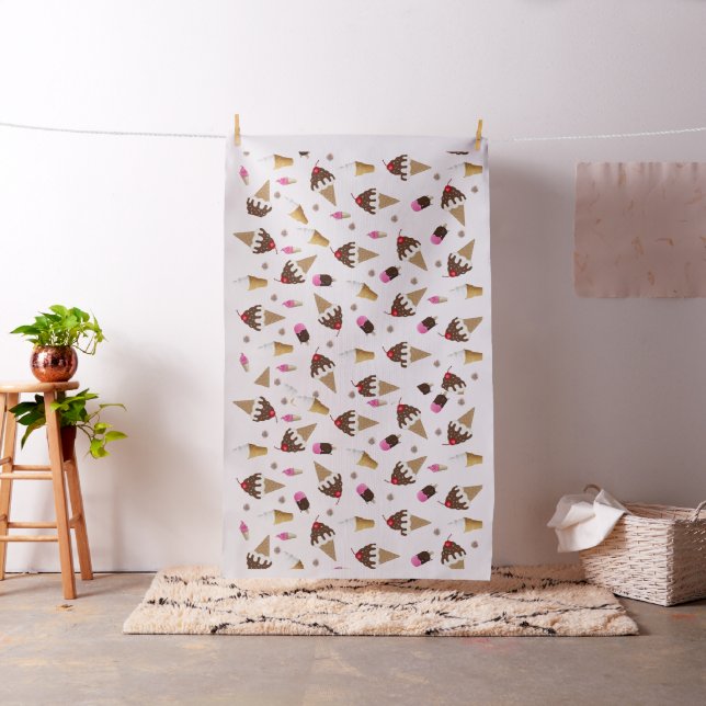 Ice Cream Fabric Tyg (In Situ)