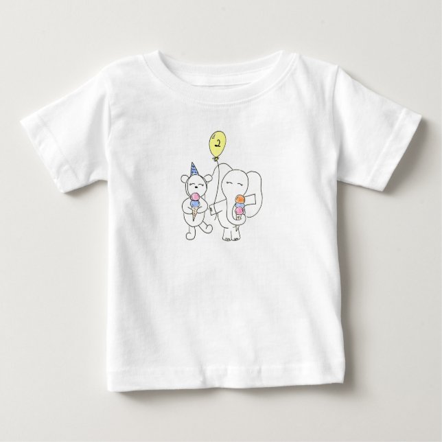 Ice Cream Firande T Shirt (Framsida)