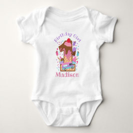 Ice Cream First Birthday shirt popcicles T