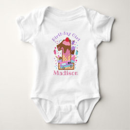 Ice Cream First Birthday shirt popcicles T Shirt