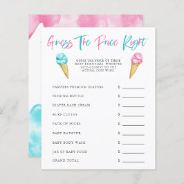 Ice Cream Gender Reveal Party gissar Prist