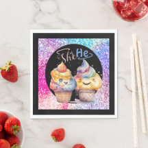 Ice Cream Gender Reveal Party