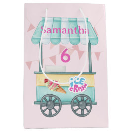 Ice Cream Gift Bag, Samantha Birthday Present Bag