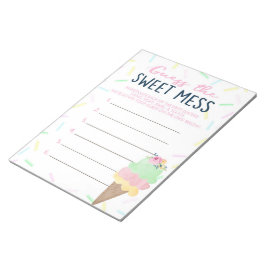 Ice Cream gissar på det svenska svaret på spel Anteckningsblock