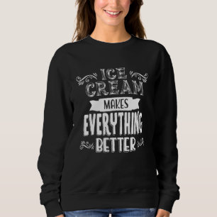 Ice Cream gör allt bättre till sommaroffertdatum T Shirt