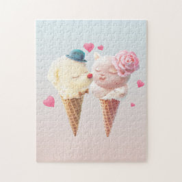 Ice Cream Kärlek Pussel