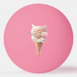 Ice Cream Kattunge - Rosy & Dreamy Pingisboll