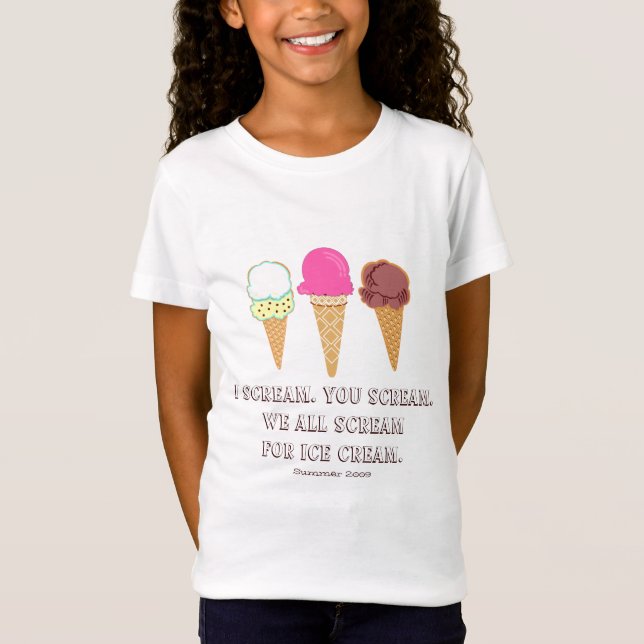 Ice Cream Kids Shirt Tröja (Framsida)