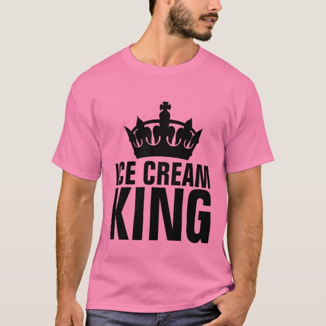 ICE CREAM KUNG T-SHIRTS (Framsida)