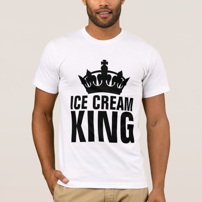 ICE CREAM KUNG T-SHIRTS (Framsida)