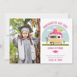 Ice Cream Lastbil Photo Kids Kindergarten Studente Kort