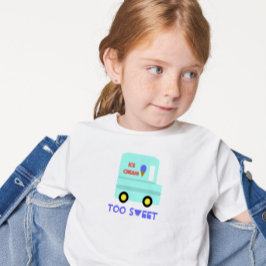 Ice Cream Lastbil T Shirt