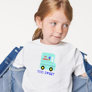 Ice Cream Lastbil T Shirt
