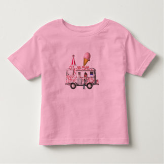 Ice Cream Lastbil T Shirt