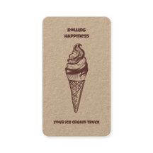 Ice Cream Lastbil