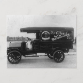 Ice Cream Lastbil Vykort