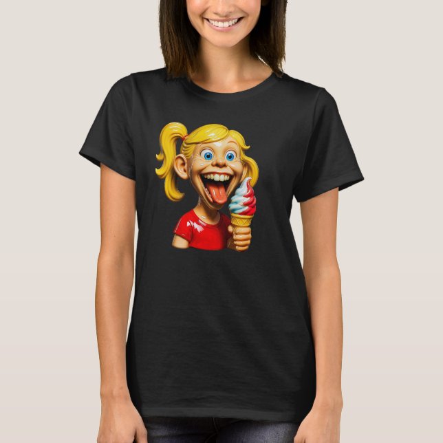 Ice Cream Laugh Tee (Framsida)