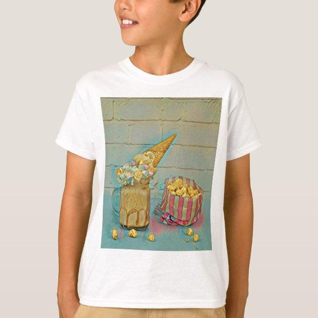 Ice cream lover gift t shirt (Framsida)