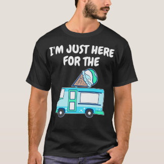 Ice Cream Lover Summer Ice Cream Truck Premium _1  T Shirt