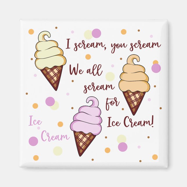 Ice Cream Magnet (Framsidan)