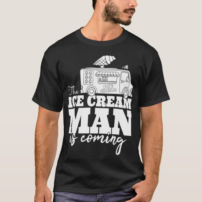 Ice Cream Man kommer nu med drivrutin "Gift Ice La T Shirt (Framsida)