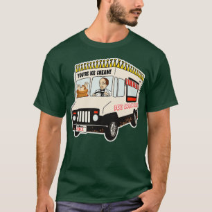 Ice Cream Man Lastbil Clint Howard T Shirt