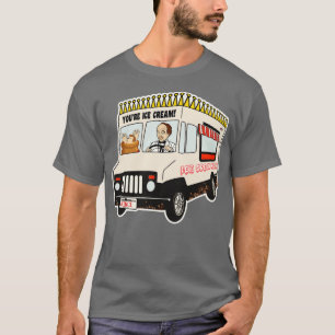 Ice Cream Man Lastbil Clint Howard T Shirt