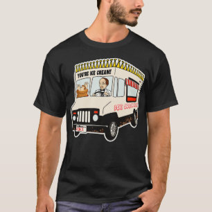 Ice Cream Man Lastbil Clint Howard T Shirt