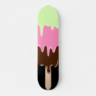Ice Cream Mini Skateboard Bräda 18,5 Cm