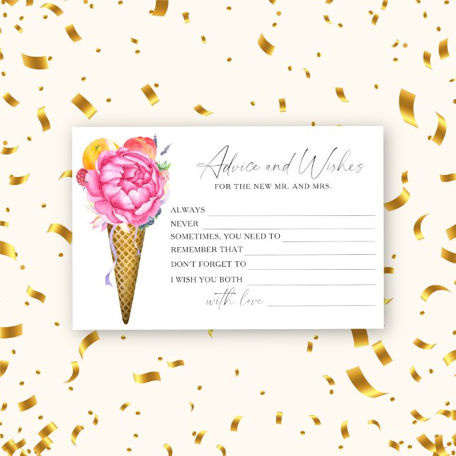 Ice Cream - Möhippa Advice och Önskemål Brevpapper (Skapare uppladdad)