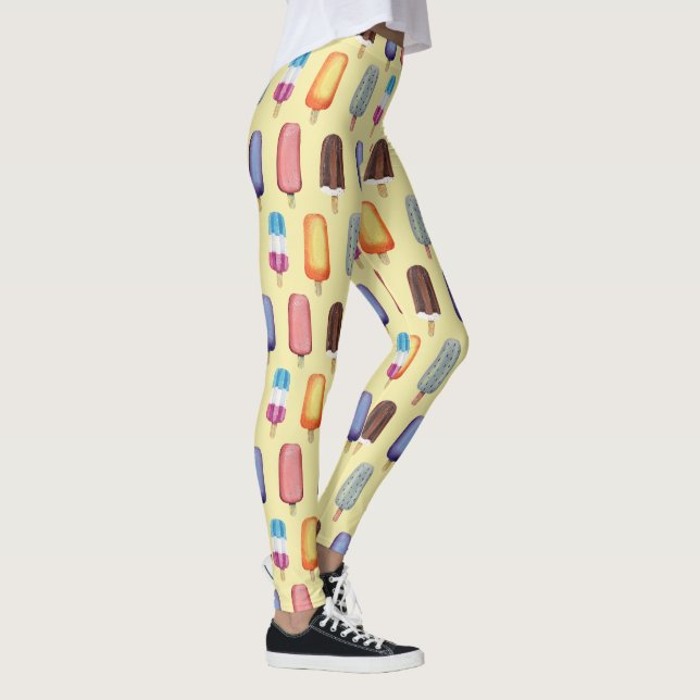 Ice Cream Mönster Leggings (Höger)