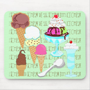 Ice Cream Mousepad Musmatta