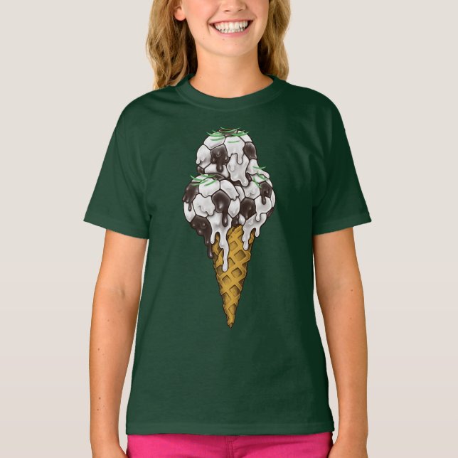 Ice Cream Ocer Balls T-Shirt (Framsida)