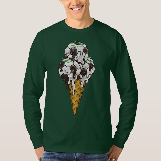 Ice Cream Ocer Balls T-Shirt (Framsida)