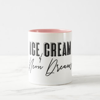 Ice Cream och Neon Dreams Mugg