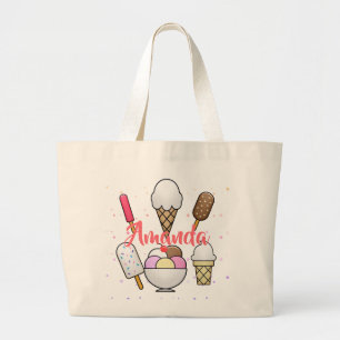 Ice Cream Parlor Dream Jumbo Tygkasse