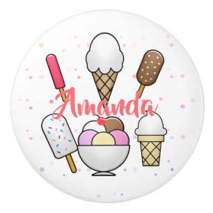 Ice Cream Parlor Dream Knopp
