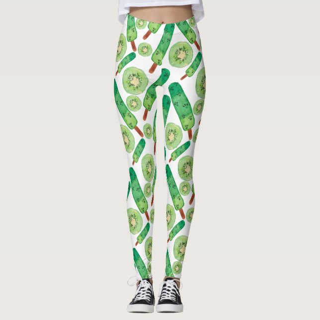 Ice cream pattern | Lollies pattern | lollipop 3 Leggings (Framsida)
