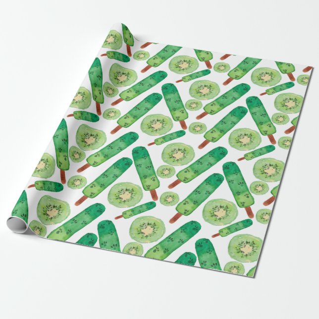 Ice cream pattern | Lollies pattern | lollipop 3 Presentpapper (Utrullad)