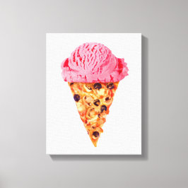 Ice Cream Pizza Canvastryck