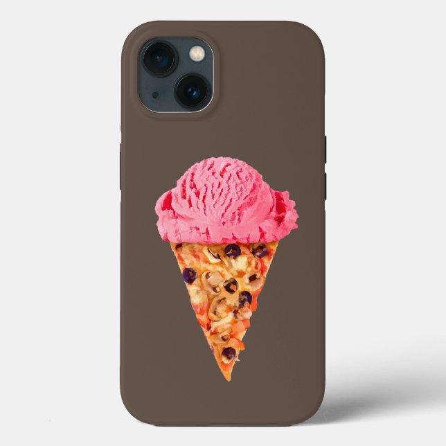 Ice Cream Pizza Fodral-Mate iphone case (Baksida)
