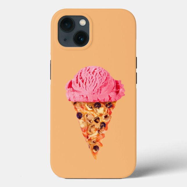 Ice Cream Pizza Fodral-Mate iphone case (Baksida)