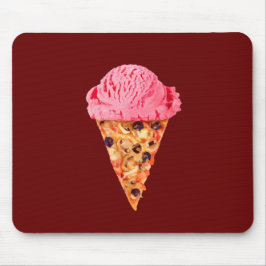 Ice Cream Pizza Mouse Pad Musmatta