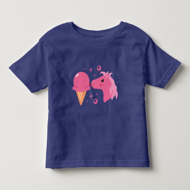 Ice Cream Pony T-Shirt (Framsida)