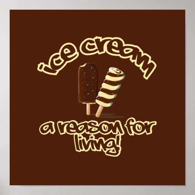 Ice Cream poster (Framsidan)