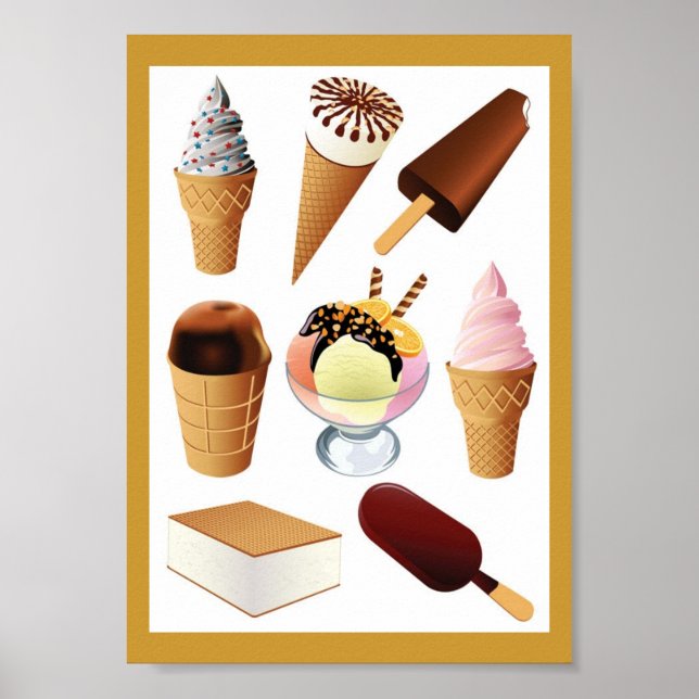 Ice Cream Poster (Framsidan)